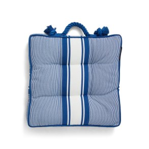 Lexington Striped indoor/Outdoor pude, Blue/White