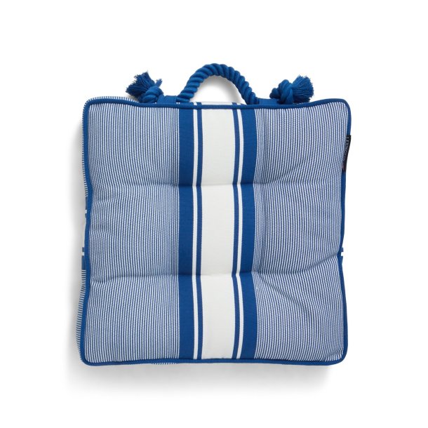 Lexington Striped indoor/Outdoor pude, Blue/White