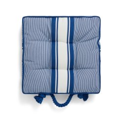 Lexington Striped indoor/Outdoor pude, Blue/White