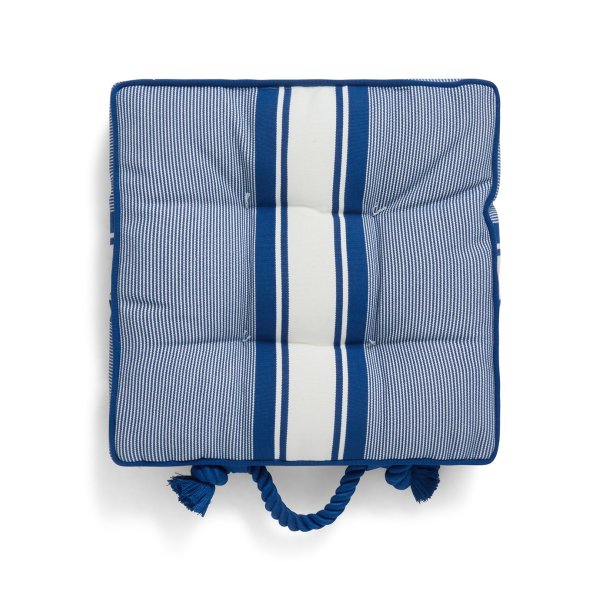 Lexington Striped indoor/Outdoor pude, Blue/White