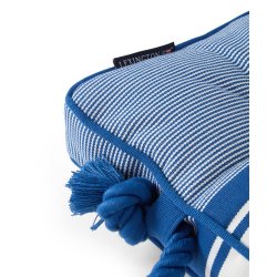 Lexington Striped indoor/Outdoor pude, Blue/White