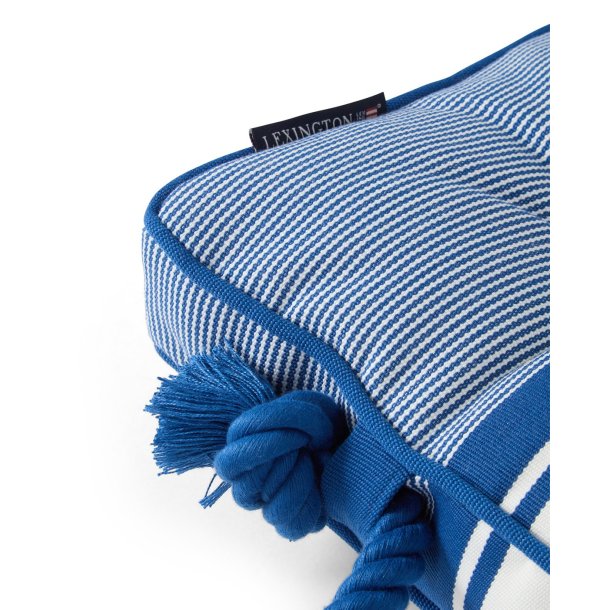 Lexington Striped indoor/Outdoor pude, Blue/White