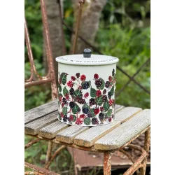 Emma Bridgewater Blackberry Tin Biscuit Barrel
