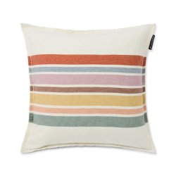 Lexington Multi Color Striped Linnen/cotton pudebetr�k