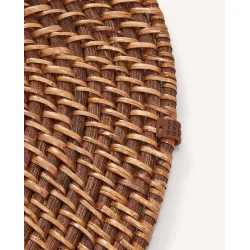 Lexington Oval Rattan Placemat