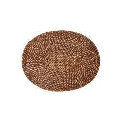Lexington Oval Rattan Placemat