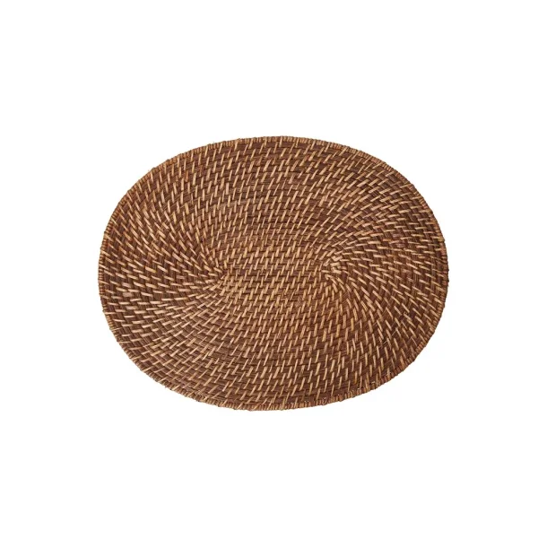 Lexington Oval Rattan Placemat