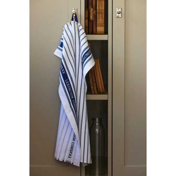Lexington Kitchen Towel Terry, White/Blue