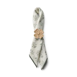 Lexington Floral Printed Organic Cotton Napkin, 50 x 50 cm