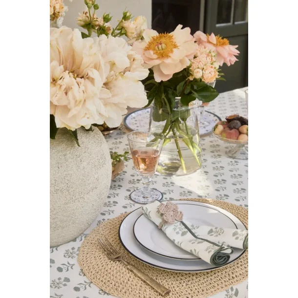 Lexington Floral Printed Organic Cotton Napkin, 50 x 50 cm