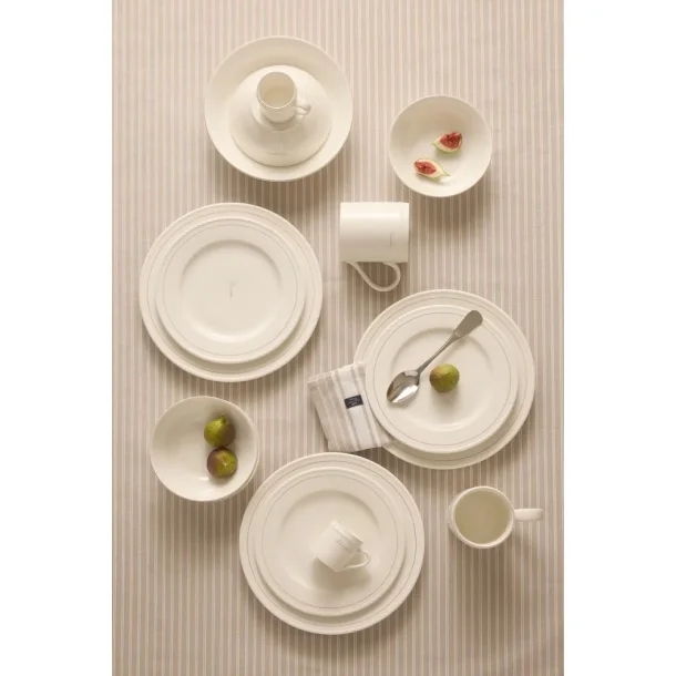 Lexington Porcelain Espresso Mug set 2 pcs., White/Beige