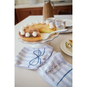 Lexington Party Menu Organic Cotton Kitchen Towel