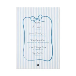 Lexington Party Menu Organic Cotton Kitchen Towel