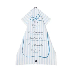 Lexington Party Menu Organic Cotton Kitchen Towel