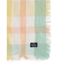 Lexington Checked Linen Blend Napkin, 50 x 50 cm