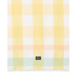 Lexington Checked Linen Blend Kitchen Towel