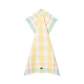 Lexington Checked Linen Blend Kitchen Towel