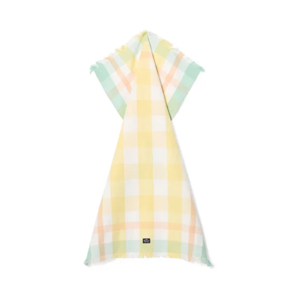 Lexington Checked Linen Blend Kitchen Towel