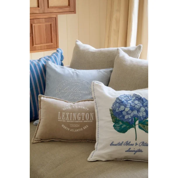 Lexington Floral Embroidered Linen Blend Pudebetr�k