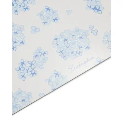 Lexington Laminated Double-sided Placemat, White/Blue