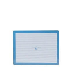 Lexington Laminated Double-sided Placemat, White/Blue