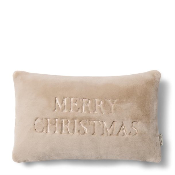 RM    Merry Christmas Faux Fur Pillow 50x30
