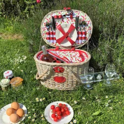 Cherverny Picnic Basket, 4 personer