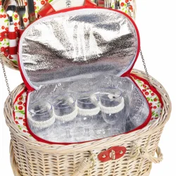 Cherverny Picnic Basket, 4 personer