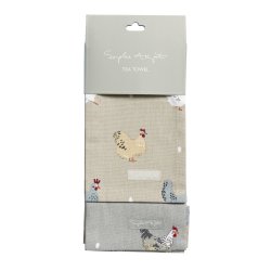 Sophie Allport Lay A Little Egg Tea Towels (Set of 2)