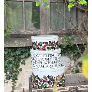Emma Bridgewater Blackberry Set Of 3 Round Cake Tins