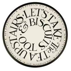 Emma Brigewater DeepWell Tray, Black Toast