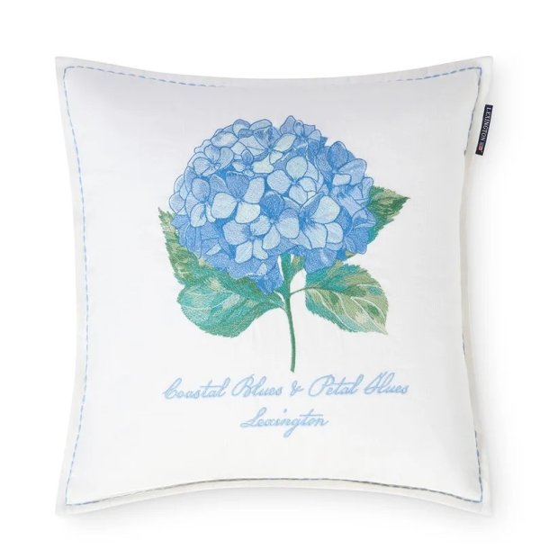 Lexington Floral Embroidered Linen Blend Pudebetr�k
