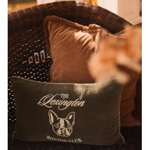 Lexington Organic Cotton Pillow Cover, Fudge