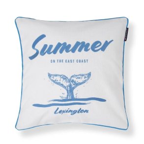 Lexington Summer Whale Organic Cotton Pudebetr�k