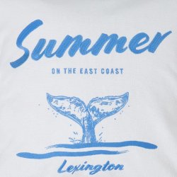 Lexington Summer Whale Organic Cotton Pudebetr�k