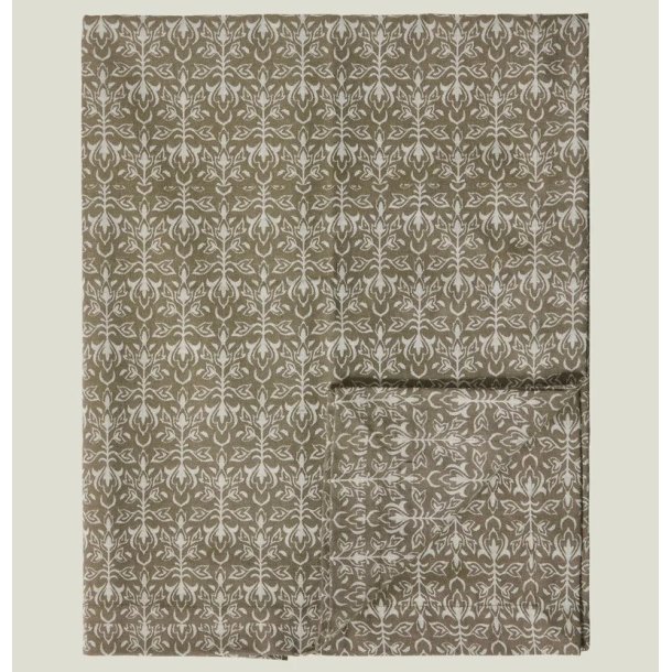 Lexington Ornament Jaquard Cotton Tablecloth, 150 x 350 cm