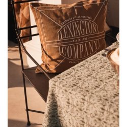 Lexington Ornament Jaquard Cotton Tablecloth, 150 x 350 cm