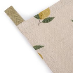 Sophie Allport Lemon Linen Tea Towel