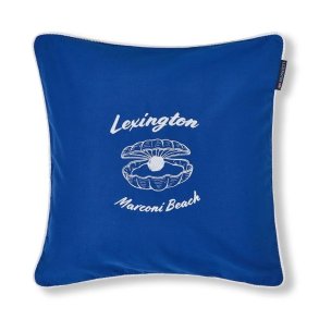 Lexington Blue logo organic cotton twill pudebetr�k,  blue/white
