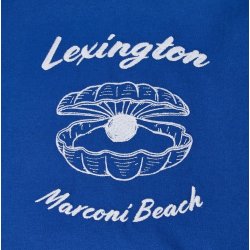 Lexington Blue logo organic cotton twill pudebetr�k,  blue/white