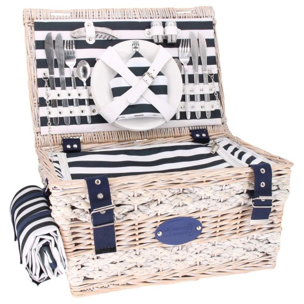 Marine Picnic Basket, 4 pers.