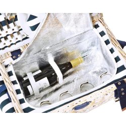 Marine Picnic Basket, 4 pers.