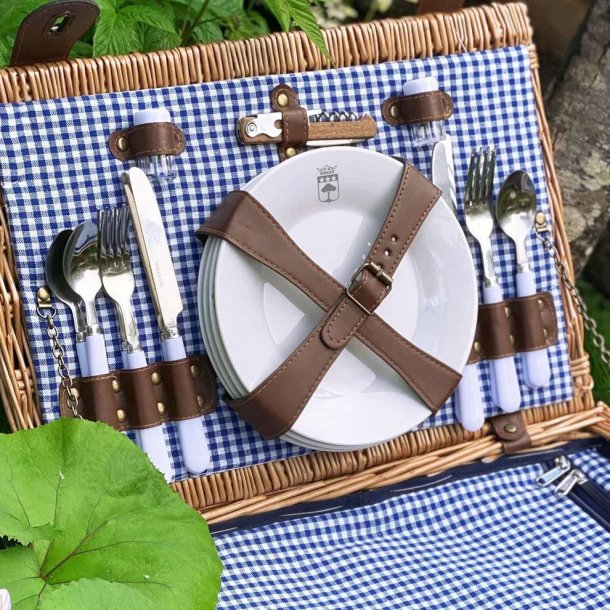 Marly Picnic Basket, Bl�, 4 pers.