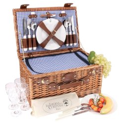 Marly Picnic Basket, Bl�, 4 pers.