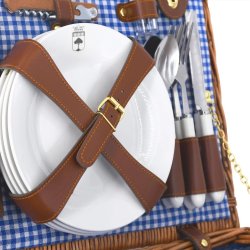 Marly Picnic Basket, Bl�, 4 pers.