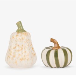 Sophie Allport Stoneware Squash Decorations (Set of 2)