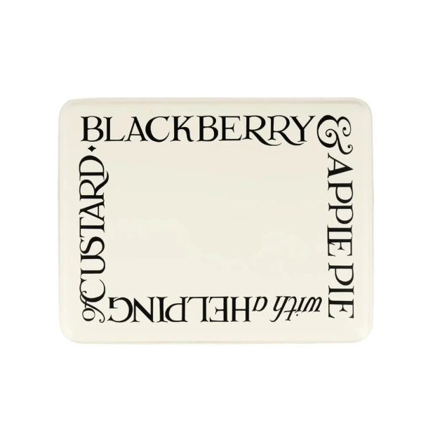 Emma Bridgewater Blackberry Medium Shallow Tin