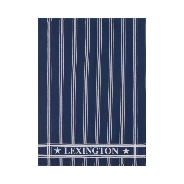 Lexington Cotton Jaquard Kitchen Towel Blue, s�t m. 2 stk.