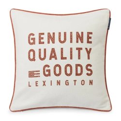 Lexington Genuine Printed Recycled Cotton Pillow Cover