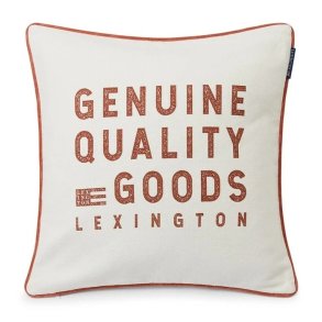Lexington Genuine Printed Recycled Cotton Pillow Cover